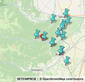 Mappa Via Guglielmo Marconi, 12020 Venasca CN, Italia (7.00214)