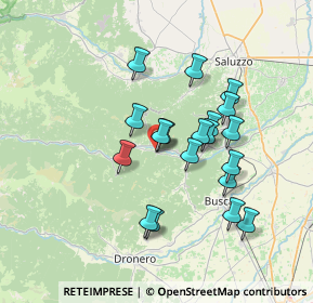 Mappa Via Guglielmo Marconi, 12020 Venasca CN, Italia (6.27211)