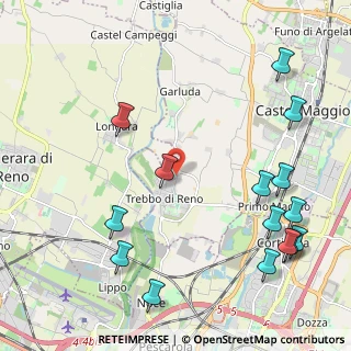 Mappa Via Lame, 40013 Castel Maggiore BO, Italia (2.794)
