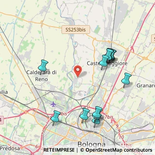 Mappa Via Lame, 40013 Castel Maggiore BO, Italia (4.51538)