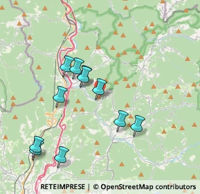 Mappa 16010 Savignone GE, Italia (3.76091)