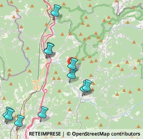 Mappa 16010 Savignone GE, Italia (4.96545)