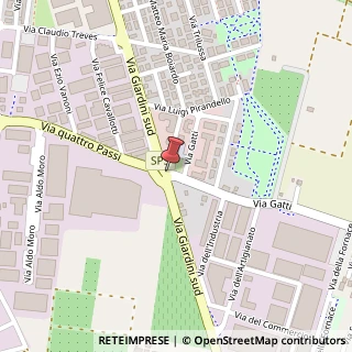 Mappa Via Gatti, 2, 41043 Formigine, Modena (Emilia Romagna)