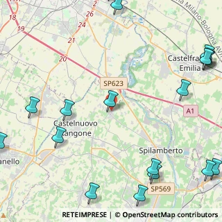 Mappa Via Edoardo, 41057 Spilamberto MO, Italia (6.99222)