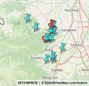 Mappa VIA PROVINCIALE SAMPEYRE, 12026 Piasco CN, Italia (9.71)