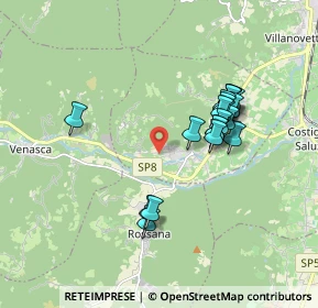 Mappa VIA PROVINCIALE SAMPEYRE, 12026 Piasco CN, Italia (1.649)