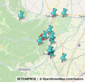 Mappa Via Donatori Del Sangue, 12026 Piasco CN, Italia (6.12167)