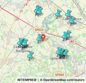 Mappa Via Foschiero, 41057 Spilamberto MO, Italia (4.3435)