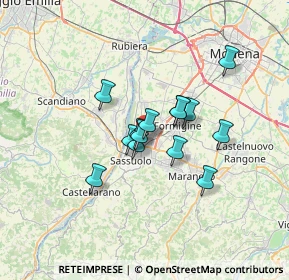 Mappa Via Marche, 41049 Sassuolo MO, Italia (4.74214)