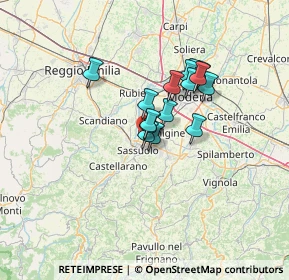 Mappa Via Marche, 41049 Sassuolo MO, Italia (9.04467)