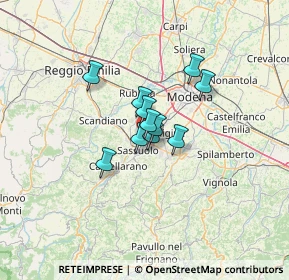 Mappa Via Marche, 41049 Sassuolo MO, Italia (7.41455)