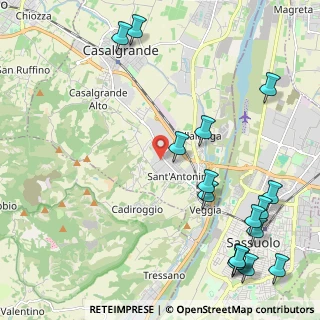 Mappa N°118, 42013 Casalgrande RE, Italia (2.9675)