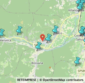 Mappa Via Venasca, 12026 Piasco CN, Italia (3.29214)