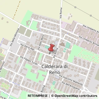 Mappa Via Dello Sport, 4, 40012 Calderara di Reno, Bologna (Emilia Romagna)
