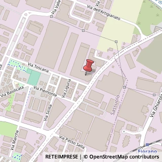 Mappa Via Radici in Piano, 675, 41049 Sassuolo, Modena (Emilia Romagna)