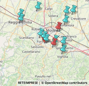 Mappa Via Claudio Treves, 41043 Formigine MO, Italia (14.32929)