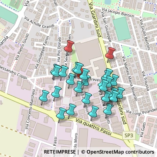 Mappa Via Claudio Treves, 41043 Formigine MO, Italia (0.2)