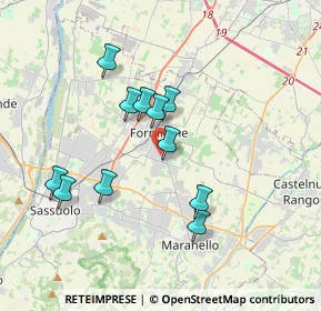 Mappa Via Claudio Treves, 41043 Formigine MO, Italia (3.26273)