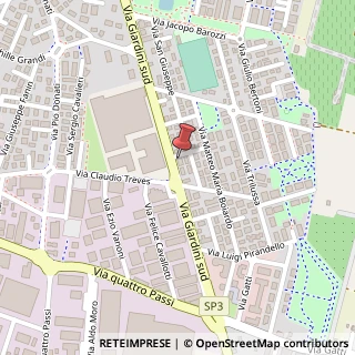 Mappa Via Giardini Sud, 79, 41043 Formigine, Modena (Emilia Romagna)