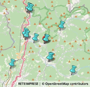 Mappa Piazza Italo Ghelfi, 16010 Savignone GE, Italia (4.03143)