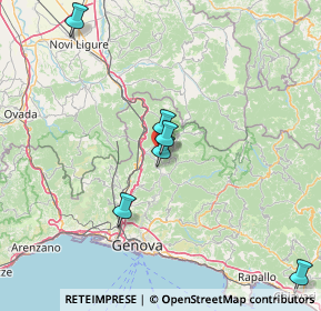 Mappa Piazza Italo Ghelfi, 16010 Savignone GE, Italia (45.82545)