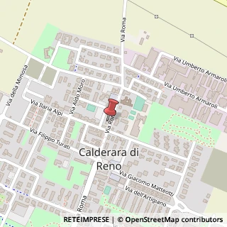 Mappa Via Roma, 16A, 40012 Calderara di Reno, Bologna (Emilia Romagna)