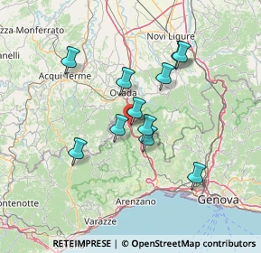 Mappa Via G. Airenta, 16010 Rossiglione GE, Italia (11.79091)
