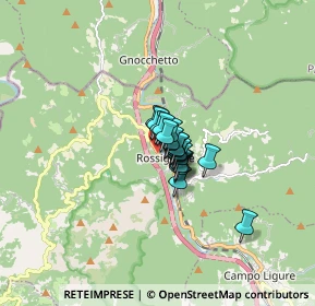 Mappa Via G. Airenta, 16010 Rossiglione GE, Italia (0.661)