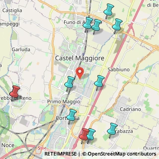 Mappa Via Anna Magnani, 40013 Castel Maggiore BO, Italia (2.92)
