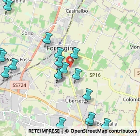 Mappa Via L. Ariosto, 41043 Formigine MO, Italia (2.61053)