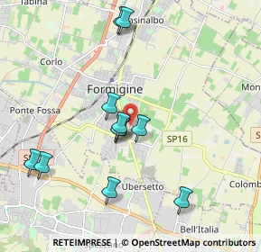 Mappa Via L. Ariosto, 41043 Formigine MO, Italia (1.92)