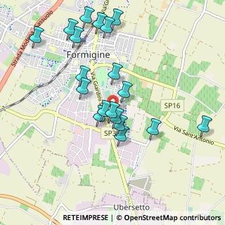 Mappa Via L. Ariosto, 41043 Formigine MO, Italia (0.98316)
