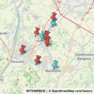 Mappa Via L. Ariosto, 41043 Formigine MO, Italia (3.01538)