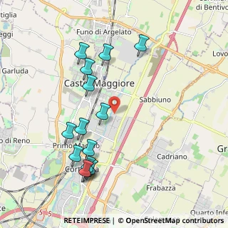 Mappa Castel Maggiore, 40013 Castel Maggiore BO, Italia (2.14857)