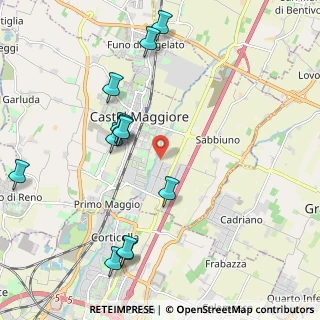 Mappa Castel Maggiore, 40013 Castel Maggiore BO, Italia (2.355)