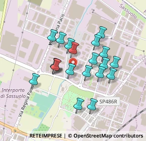 Mappa Via Sardegna, 41049 Sassuolo MO, Italia (0.38)