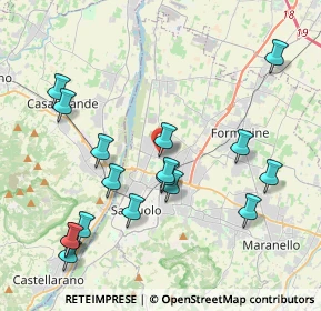 Mappa Via Sardegna, 41049 Sassuolo MO, Italia (4.48882)