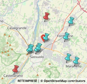 Mappa Via Sardegna, 41049 Sassuolo MO, Italia (4.17)
