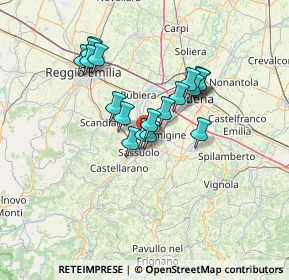 Mappa Via Sardegna, 41049 Sassuolo MO, Italia (11.18526)