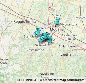 Mappa Via Sardegna, 41049 Sassuolo MO, Italia (14.38455)