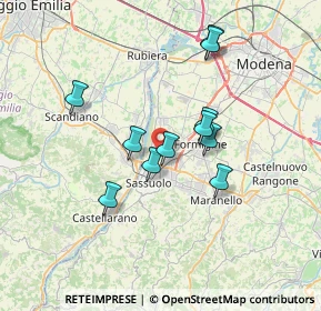 Mappa Via Sardegna, 41049 Sassuolo MO, Italia (5.87909)