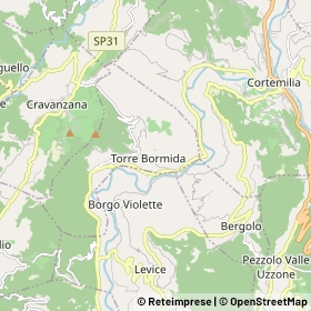 Mappa Torre Bormida