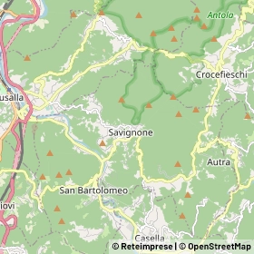 Mappa Savignone