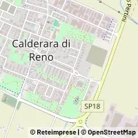 지도 Calderara di Reno