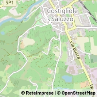 Map Costigliole Saluzzo
