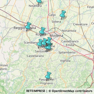 Mappa Via Velletri, 41043 Formigine MO, Italia (15.41727)