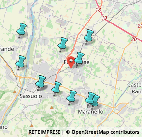 Mappa Via Velletri, 41043 Formigine MO, Italia (4.08909)