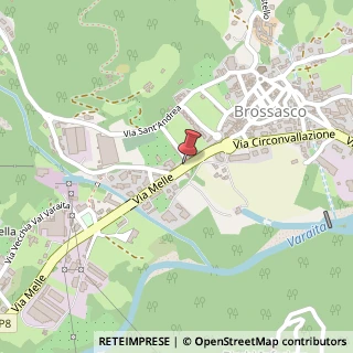 Mappa Borgo San Rocco, 29, 12020 Brossasco, Cuneo (Piemonte)