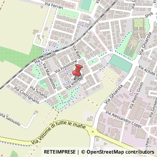 Mappa Via viterbo 58, 41043 Formigine, Modena (Emilia Romagna)