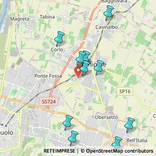 Mappa Via Viterbo, 41043 Formigine MO, Italia (2.22727)